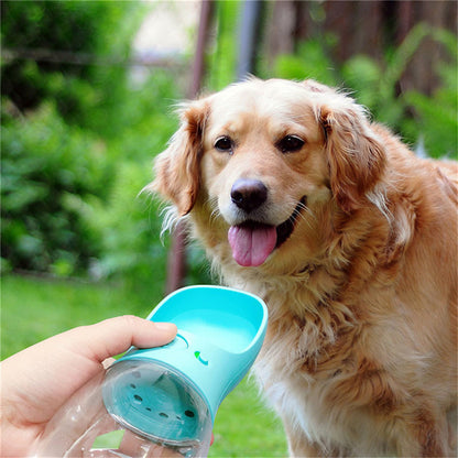 Portable Pet Water Bottle | One-Touch Dog Water Dispenser 350ml & 550ml