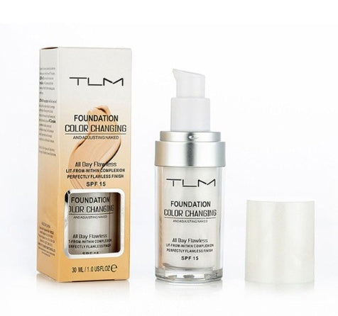 Colour-Changing Foundation