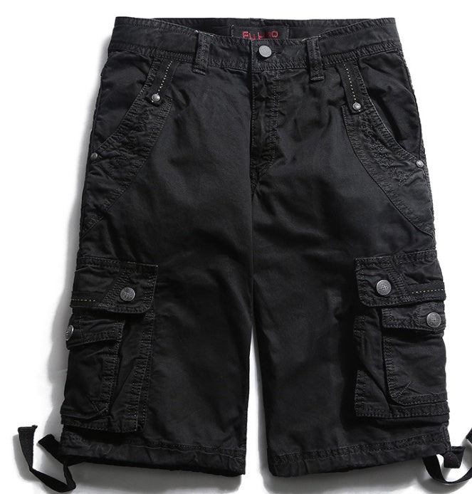 Men's Loose-Fit Cargo Trousers | 100% Cotton