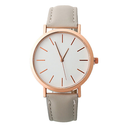 Women's Slim Quartz Wristwatch | Simple Elegant Dress Watch in 8 Colours