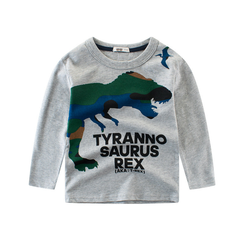 Children's Dinosaur Long Sleeve T-Shirt | Ages 4-12