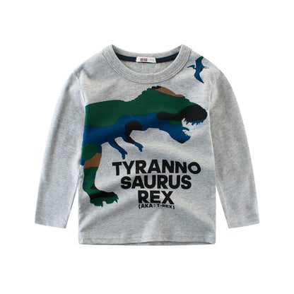 Children's Dinosaur Long Sleeve T-Shirt | Ages 4-12