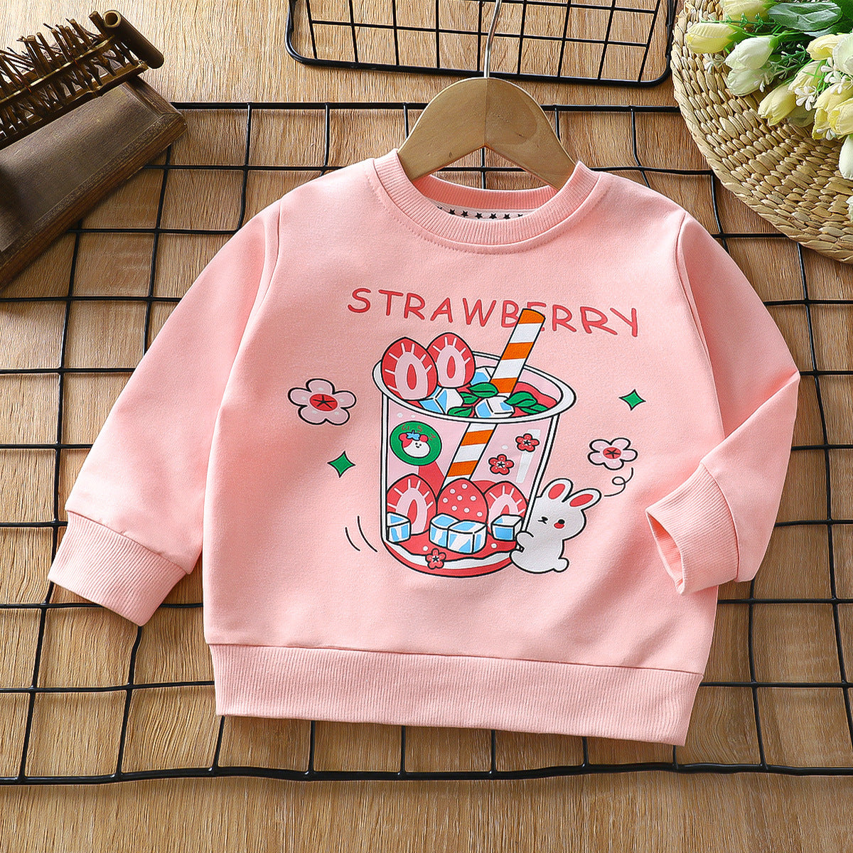 Kids Graphic Print Long Sleeve Cotton T-Shirt – 12 Designs