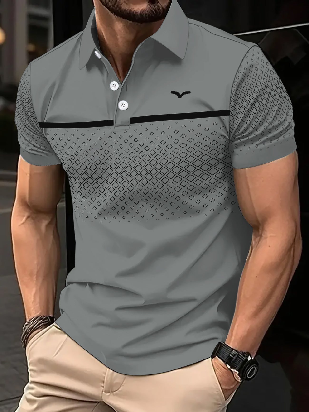 Men's Slim Fit Short Sleeve Polo Shirt | 7 Colours S-3XL