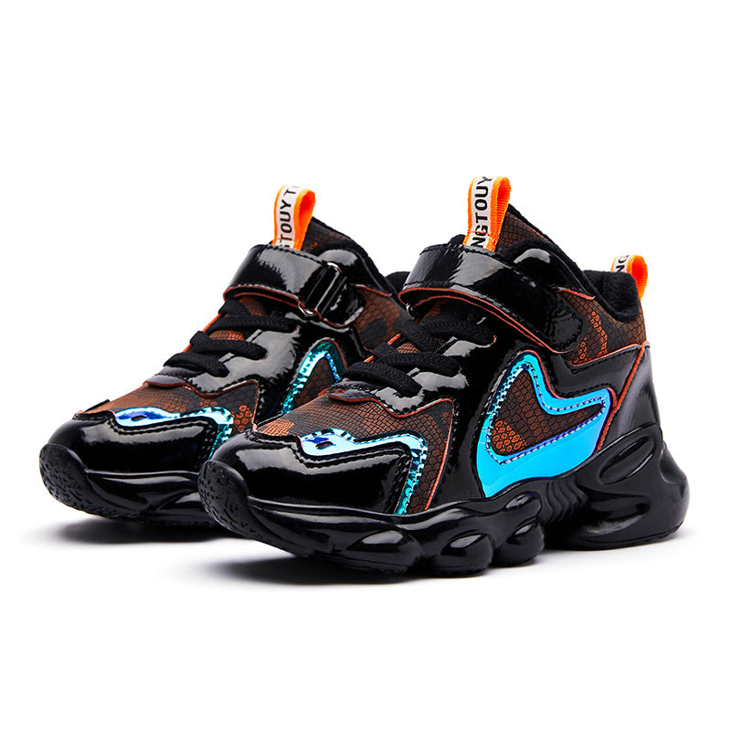 Children's Velcro Trainers | Lightweight Non-Slip Kids Sports Shoes | Sizes 26-37