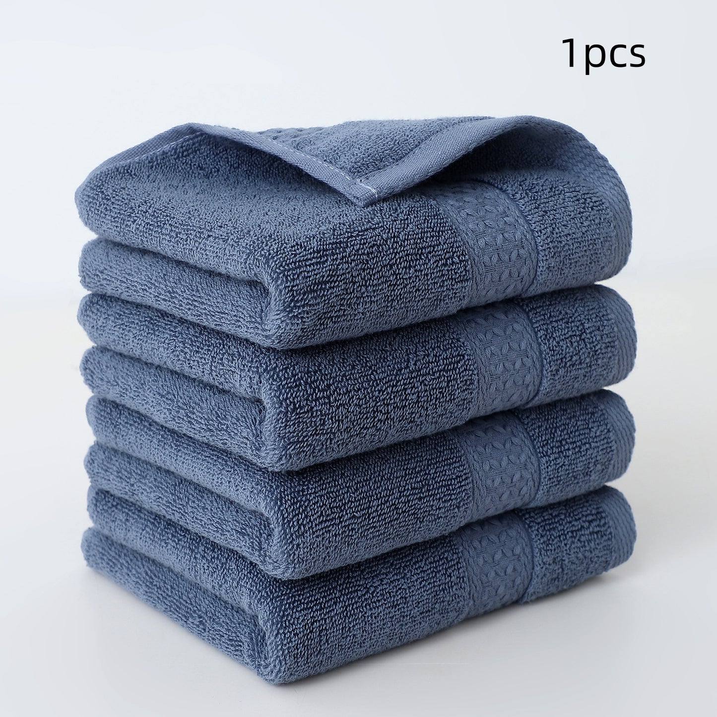 Pure Cotton Jacquard Bath Towel | Oversized 100×150cm | 10 Colours