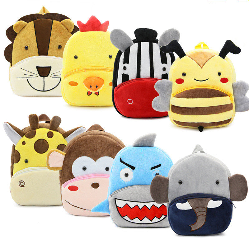 Children's Cartoon Animal Backpack | Cute Kids School Bag