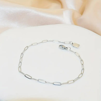 Geometric Line Titanium Steel Bracelet
