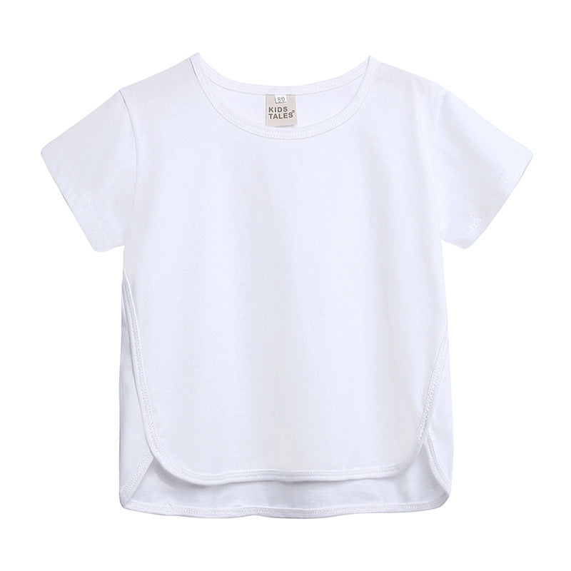 Girls Cotton Short Sleeve T-Shirt – Soft Everyday Top