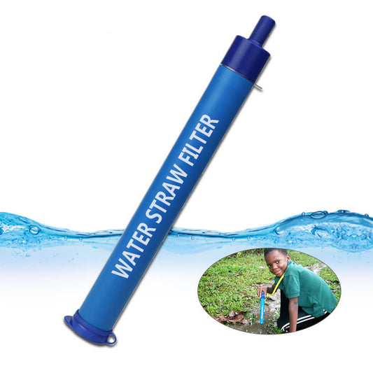 7-Stage Survival Water Filter Straw – 99.9999% Bacteria Removal Portable Purifier Camping & Emergency