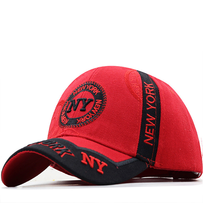 Unisex Embroidered Baseball Cap - Curved Brim Adjustable