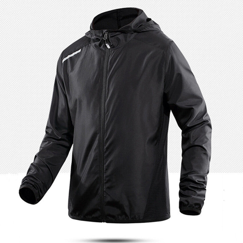 Men's Ice Silk Sun-Protective Hooded Jacket – Quick-Dry | S–4XL