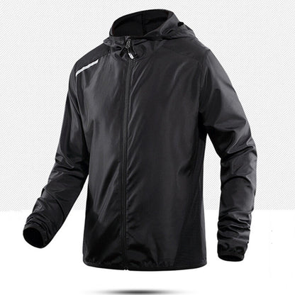 Men's Ice Silk Sun-Protective Hooded Jacket – Quick-Dry | S–4XL