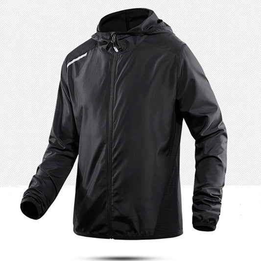 Men's Ice Silk Sun-Protective Hooded Jacket – Quick-Dry | S–4XL