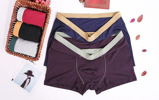 Men's Oversized Cotton Boxer Shorts – Breathable Baggy Trunks