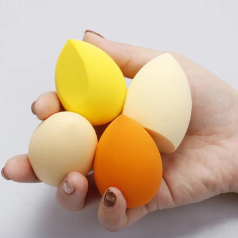 10-Piece Makeup Sponge Puff Set – 7 Shapes, Wet & Dry, Non-Latex