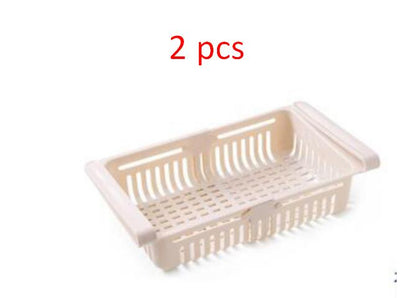 Stretchable Fridge Storage Basket Organiser