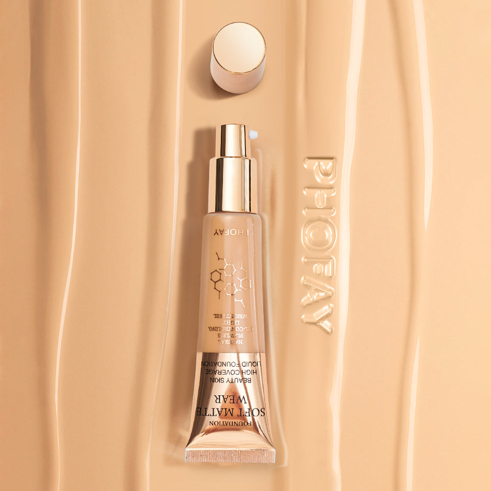 Full Coverage Liquid Foundation | Oil-Control, 10 Shades