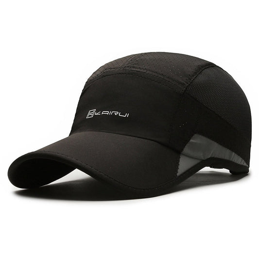 Quick-Dry Breathable Peaked Cap - Lightweight Hollow Unisex