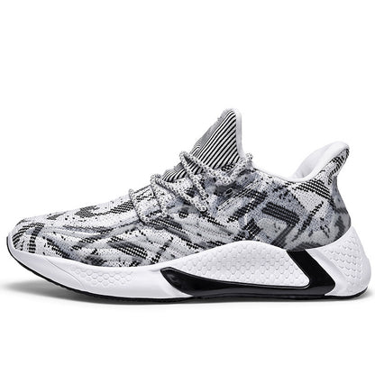 Men's Lightweight Running Trainers – Breathable Mesh Sports Shoes