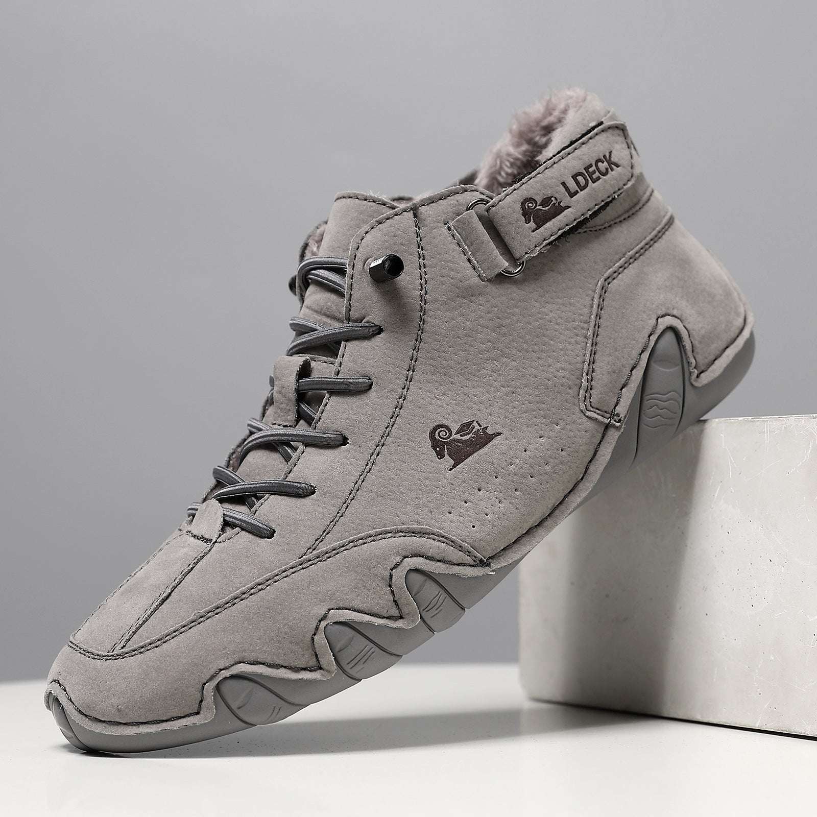 Fleece-Lined Martin Boots – Plush Lining, Unisex | EU 34–50