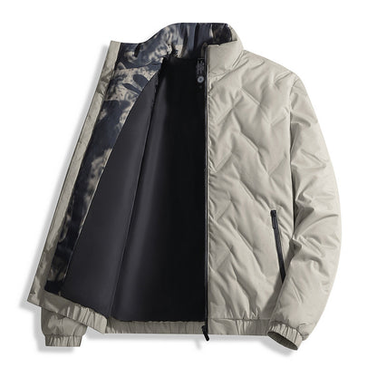 Men's Windproof Duck Down Winter Jacket | Sizes M–5XL