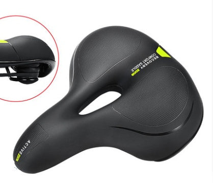 Shock Absorbing Bicycle Saddle – Spring & Spherical Suspension Seat Red, Green & Blue