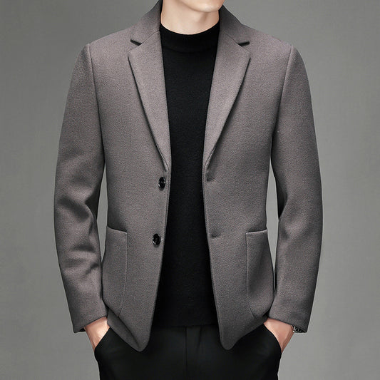 Men's Woollen Suit Jacket – Refined Casual Autumn Winter | M–4XL