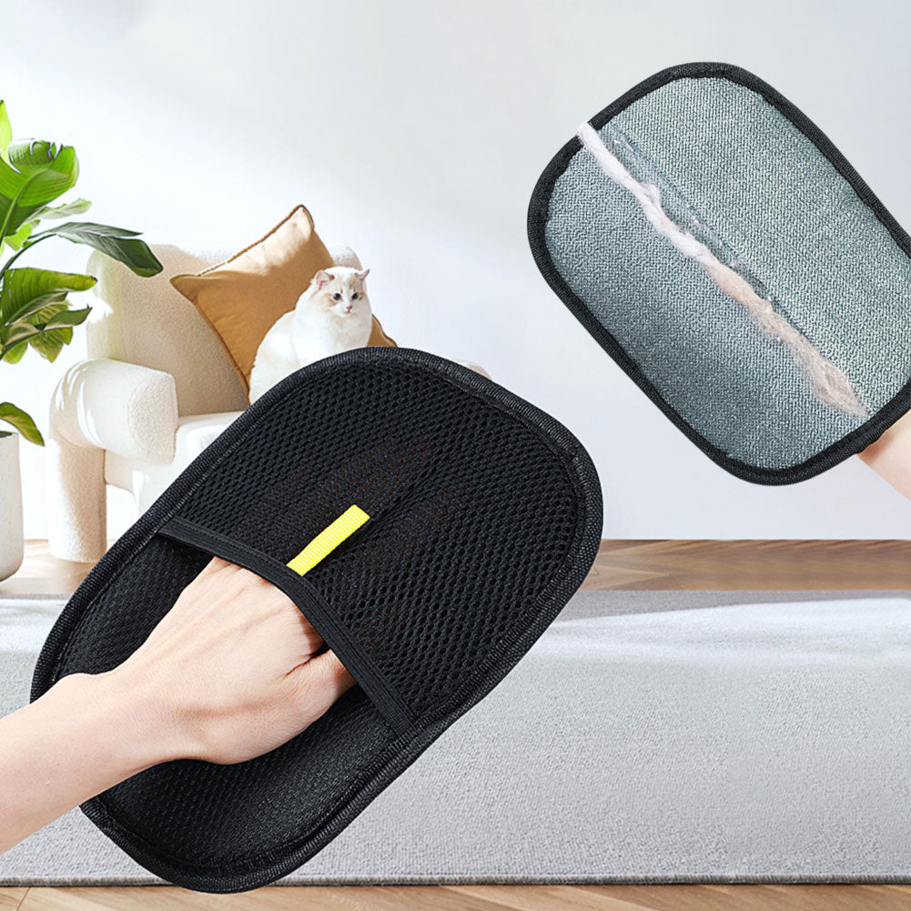Pet Hair Remover Grooming Glove | Deshedding Brush for Dogs & Cats | JParker