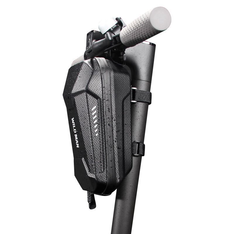 Universal Electric Scooter & Bike Front Bag – Hard Shell PU+EVA Reflective 2L & 3L