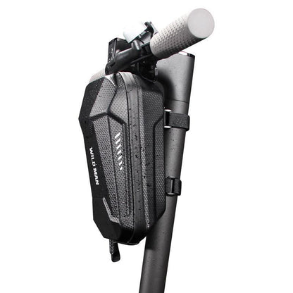 Universal Electric Scooter & Bike Front Bag – Hard Shell PU+EVA Reflective 2L & 3L