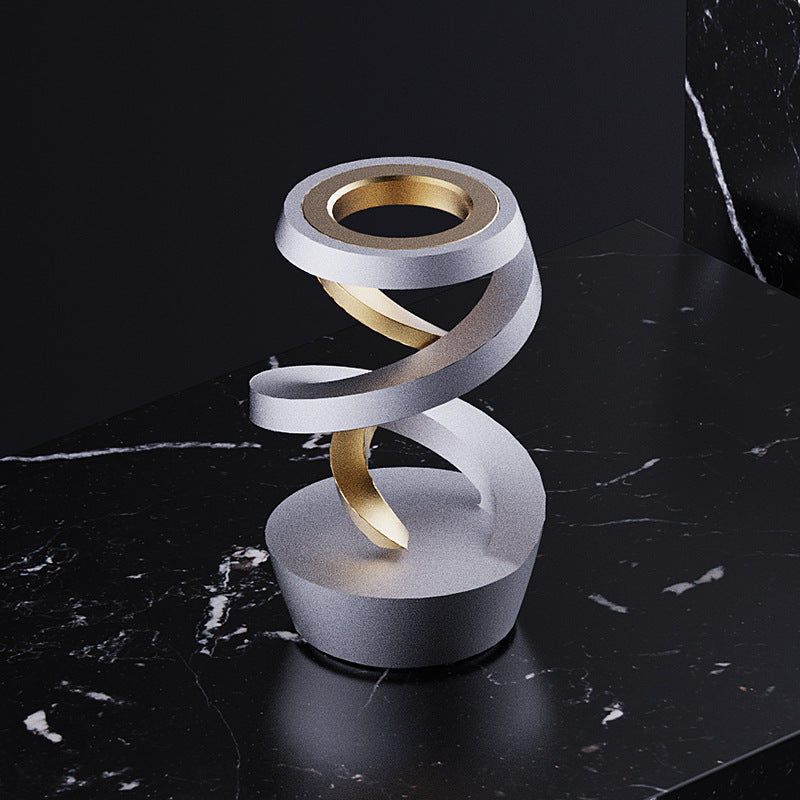 Anti-Gravity Suspended Gyro | Luxury Stainless Steel Desk Ornament | 6 Finishes