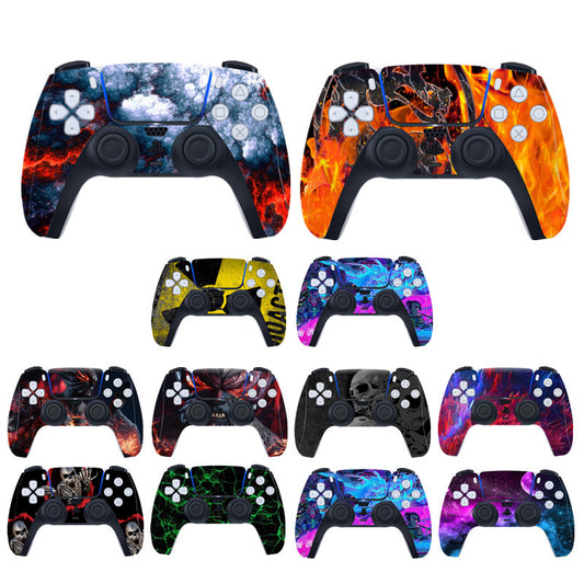 PS5 Controller Vinyl Skin Sticker – Removable Scratch-Proof Decal | 11 Designs