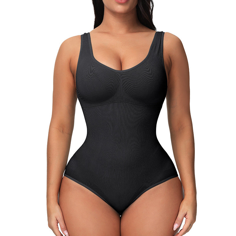 Seamless Sculpting Bodysuit | Black, Apricot & Coffee | S-5XL