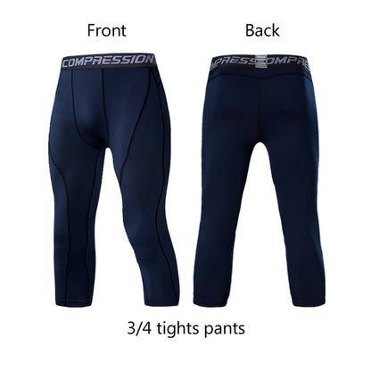 Men's Compression Pants – Sports Leggings, Multiple Colours, S–3XL