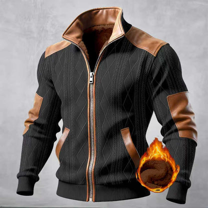 Men's Plaid Fleece-Lined Hooded Zip-Up Jacket – 6 Colours | S–3XL