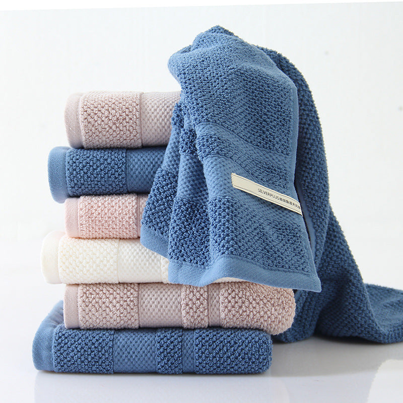Soft Cotton Hand Towel | Absorbent Plain Weave | 35×75cm