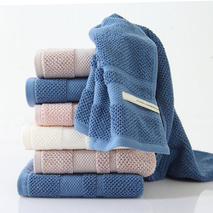 Soft Cotton Hand Towel | Absorbent Plain Weave | 35×75cm