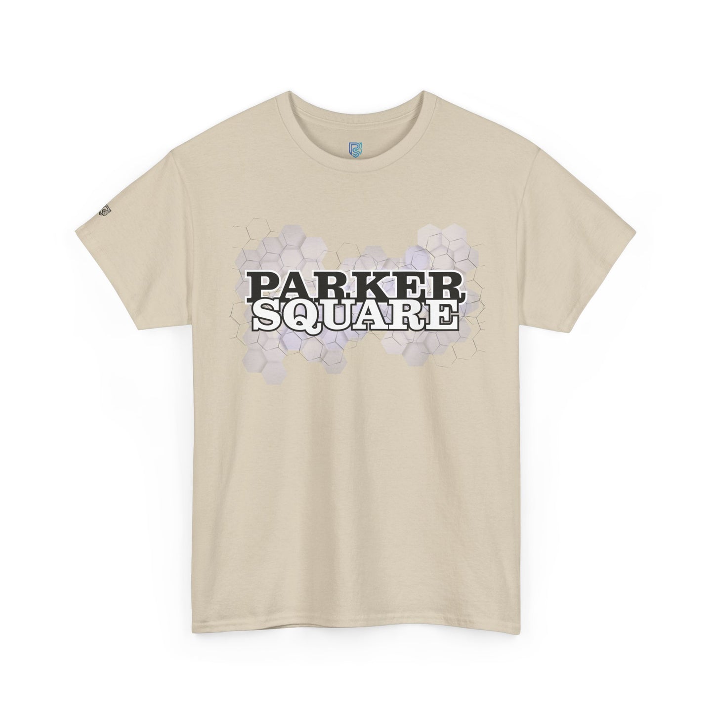 Parker Square T‑Shirt — Retro Campus Logo Tee