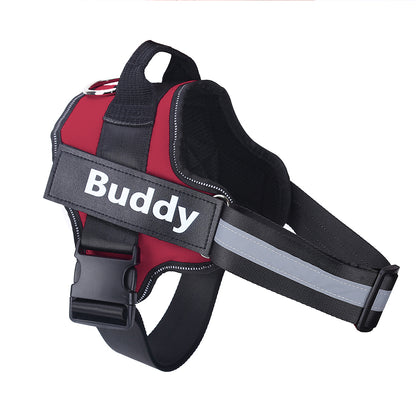No-Pull Reflective Dog Harness | Adjustable Nylon Vest Puppy to XXL