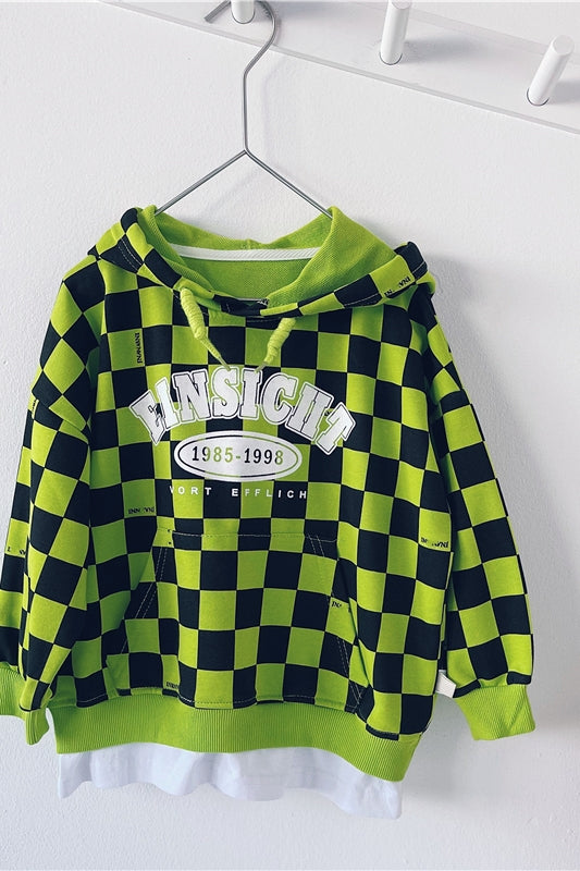 Children's Cotton Hooded Pullover Jacket | Boys Kids Top