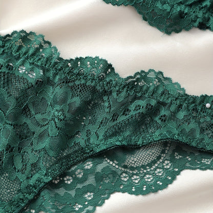 Women's Lace Floral Lingerie Set | Bra & Knicker Set