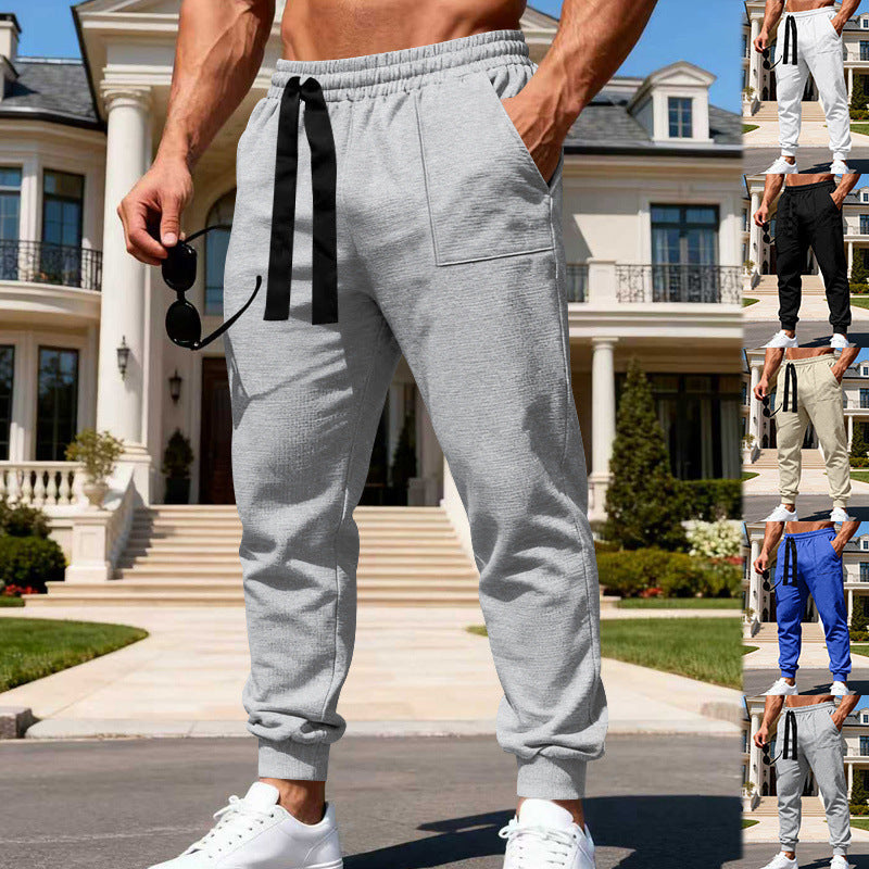 Men's Loose-Fit Casual Sweatpants – Straight-Leg Joggers in 5 Colours