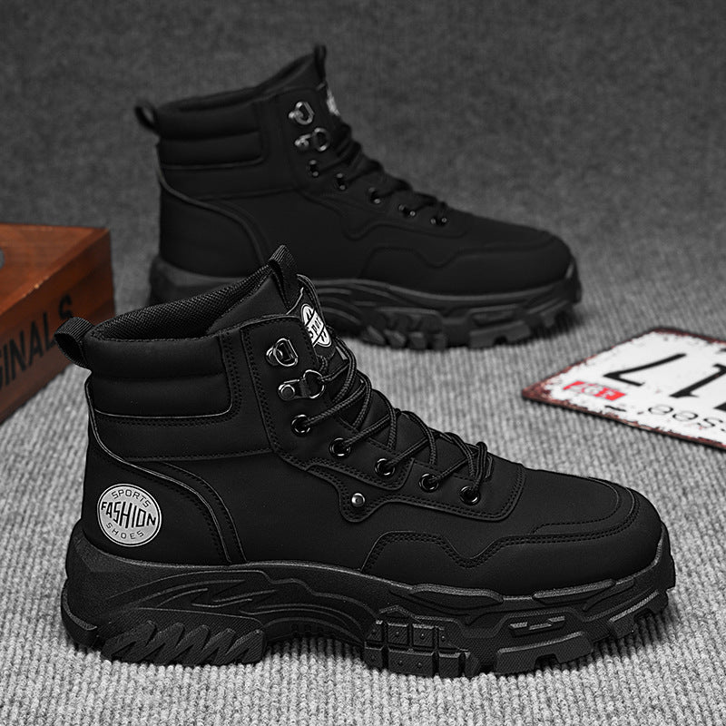 Men's Breathable High-Top Work Boots | Sizes 39-44