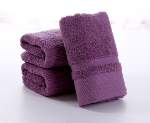 Long-Staple Cotton Face Towel 34x74cm | Soft & Absorbent