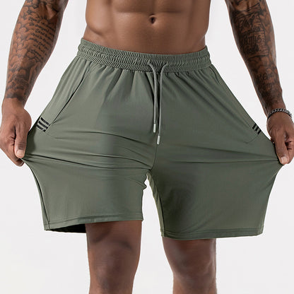 Men's Ice Silk Quick-Dry Sports Shorts
