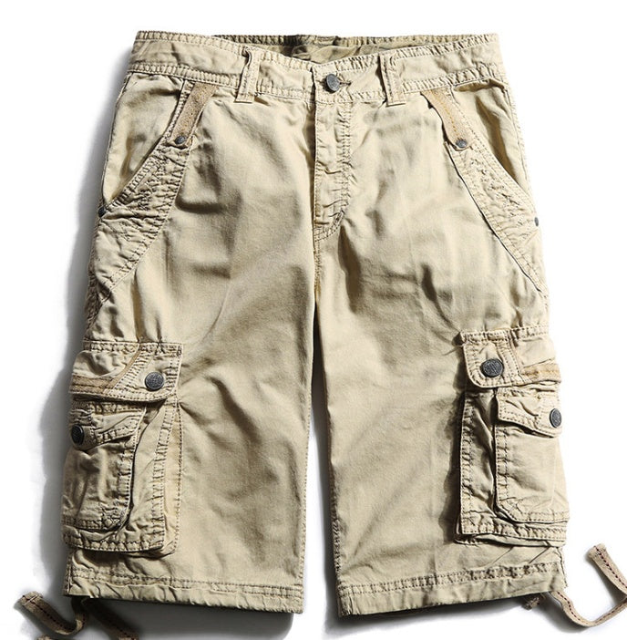 Men's Loose-Fit Cargo Trousers | 100% Cotton