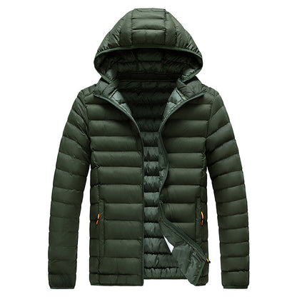 Slim-Fit Lightweight Cotton-Padded Jacket M–6XL