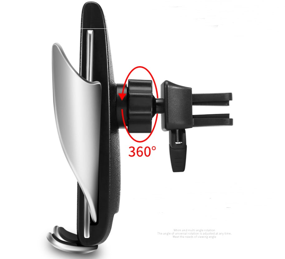 10W Car Wireless Charger & Phone Holder | Fast Induction Car Mount