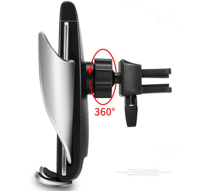 10W Car Wireless Charger & Phone Holder | Fast Induction Car Mount